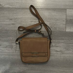 Tan crossbody bag